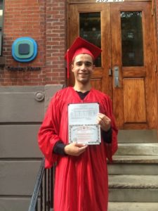 Recovery GED graduate